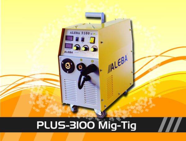 Soldadora Multiproceso Mig-Tig Aleba Monof. Plus-3100 200Amp.