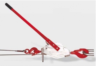 Aparejo Manual A Palanca Tipo Lug All F-125 - 1250Kg. / Alzada 4,7Mts C/Cable Acero