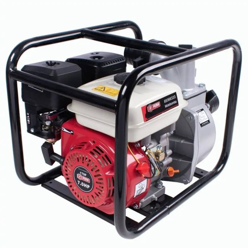 Motobomba Fema 3 X 3 -Wb80-6.5Hp - 66.000L/H-C/Sensor Aceite