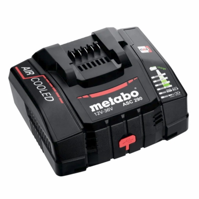 Cargador Rapido Metabo Asc 290 Air Cooled -12/36V - 110/230V