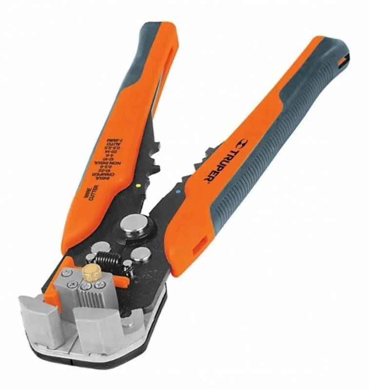 Pinza Pelacable Truper Frontal Automatica 8 Cd.:17360