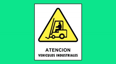 Cartel 26 400 X 450  Atencion Vehiculos Industriales
