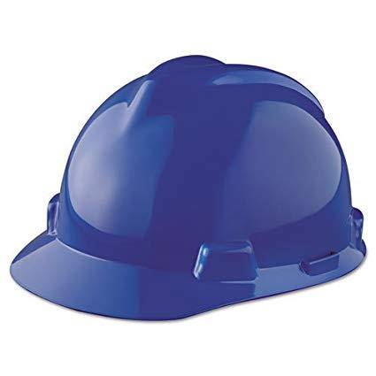 Casco Msa Azul V-Gard Jockey S/ Arnes 299934