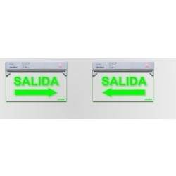 Señalizacion Led Salida Izquierda 6Hs. Mod. 9905 L