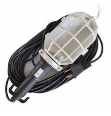 Luz Portatil Metalica C/Ficha Llave Cable 7Mts Wim-2516