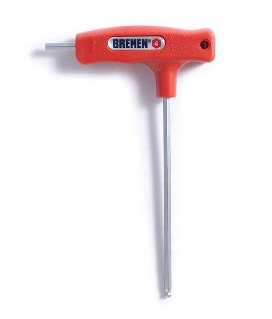 Llave Allen Bremen Cardanica 5Mm - C/Mango En T Anatomico (Mm) Cd.:5026