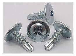 Tornillo Autop. 8 X 1/2 Cabeza Tanque - Punta Mecha (X100)