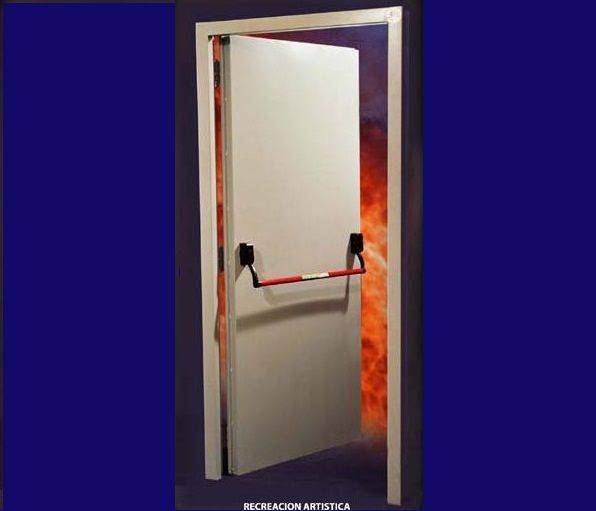 Puerta Cortafuego Hoja Simple F-60 0,80 X 2,00