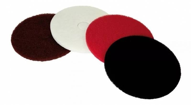 Disco P/ Piso 3M - 7200 Negro 16 - P/Remover Cera Y Suciedad Profunda