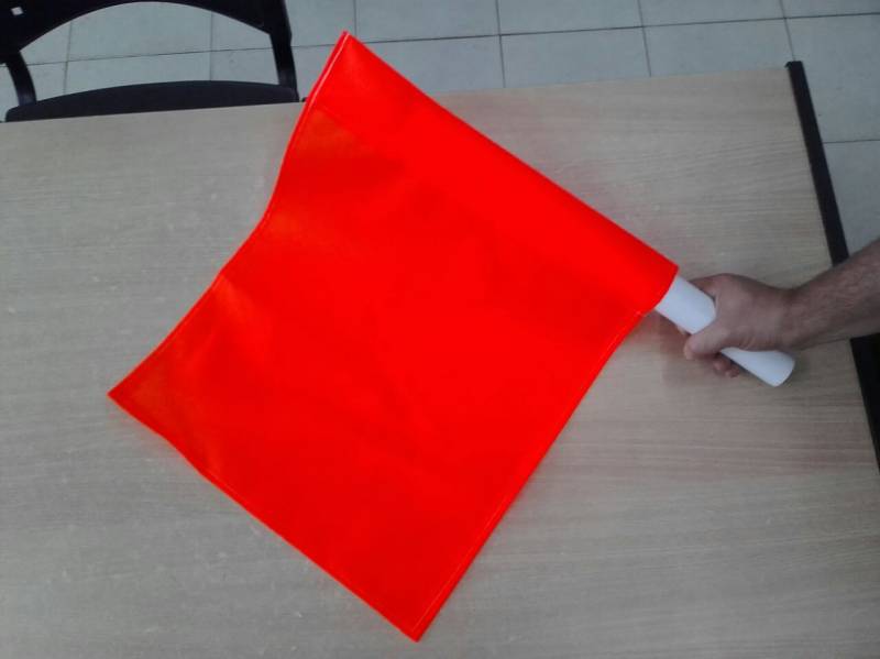 Bandera Fluo Simple 40 X 50 Ban-Flu