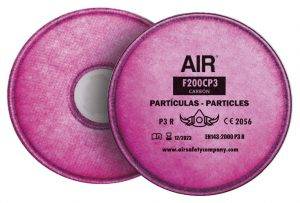 Cartucho Air F200Cp3 Vap.org. Gas. Y Particulas (X2)