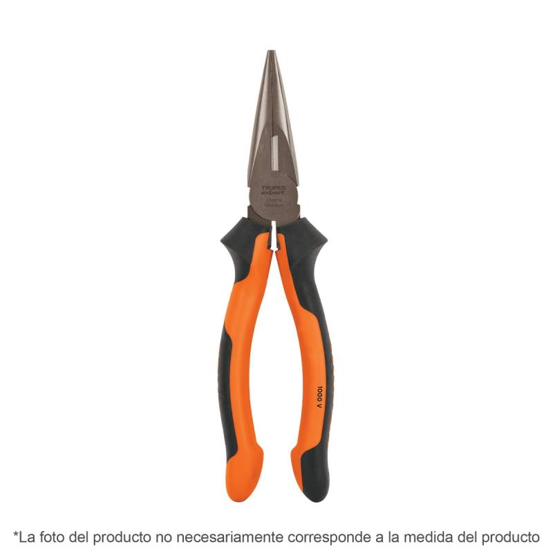 Pinza De Punta Media Caña Truper 6 1000V Cd.:17334