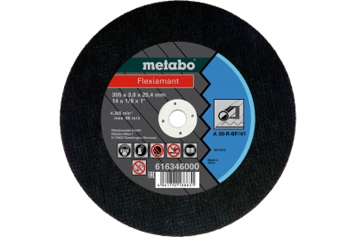 Disco De Corte Metabo 355 X 3Mm X 25,4Mm (14