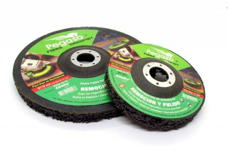 Disco Pulido Y Remocion Pegaso Aliafor 178Mm (7) Carb. Silicio - Base F.vidrio C178Eg