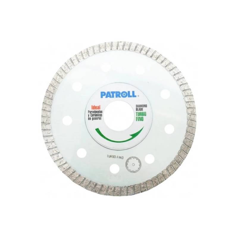 Disco De Corte Diam. Patroll (7) Turbo Fino Cd.:ptf-7