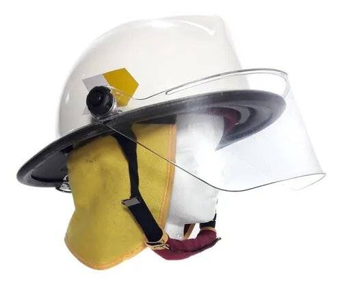 Casco P/ Bombero Msa Invader Blanco 10182467