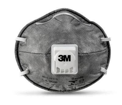 Respirador 3M 8023 C/Carbono Act. C/Valvula