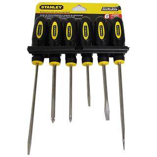 Juego De Destornilladores Stanley 6Pz. 60060