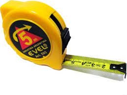 Cinta Metrica 5 Mts Evel Fleje 16Mm Cd.505