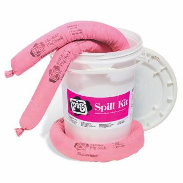 Kit De Contingencia P/Derrame Kit 313 P/19 Lts (1 Cord. Abs. + Paños Abs.+ Bolsa)