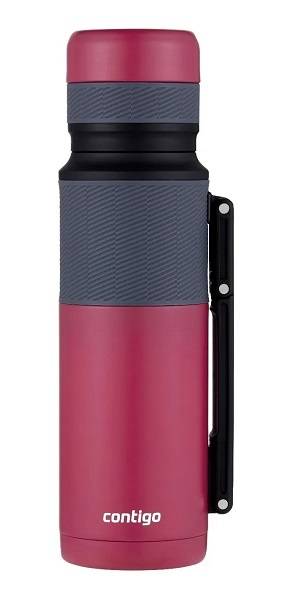 Termo Acero Inox. Rosa C/Mango 1Lts Cd.:2440