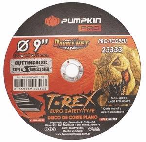 Disco De Corte Pumpkin Pro 230 X 1,9Mm (9) Cd.:23333