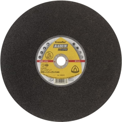Disco De Corte Klingspor A 630 N 356 X 2,5Mm X 25,4Mm (14