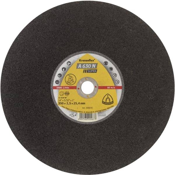 Disco De Corte Klingspor A 630 N 356 X 2,5Mm X 25,4Mm (14) Cd.:353324 Sensitiva