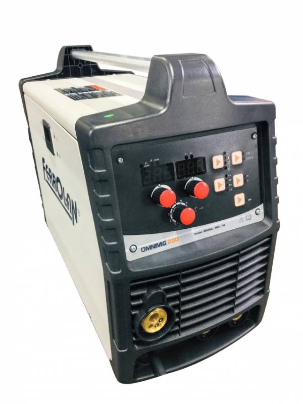 Soldadora Inverter Mig Ferrolan Omnimig 200 - 200Amp. Monof.(Reg+Torcha+Masc.)