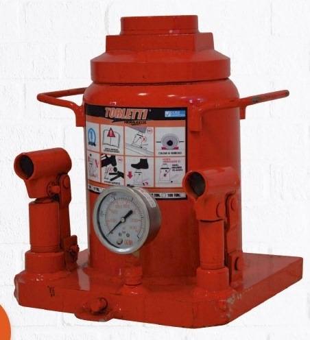 Criquet Botella 50Tn Doble Bomba Hidraulicos - Torletti B50Tfbp