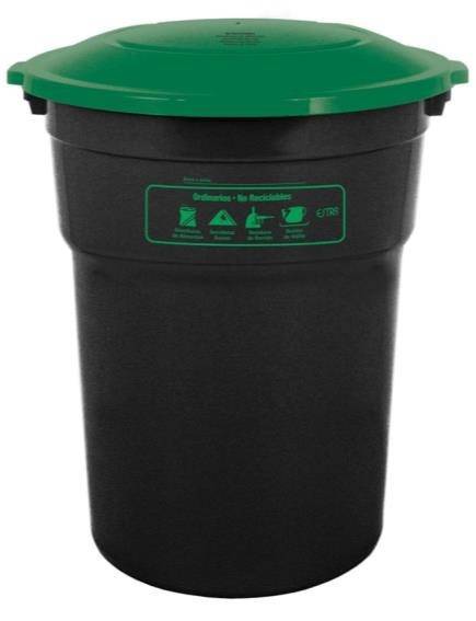 Tacho Residuos 100 Lts Verde Sp11804Ve