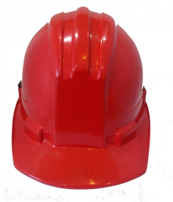 Casco Mapuche Rojo S/Arnes