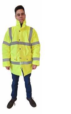 Campera De Abrigo Traker C/Wata Y Ref. Fluor (L)