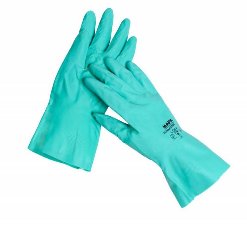 Guante Ultra Nitrilo Verde Mapa 32Cm 492