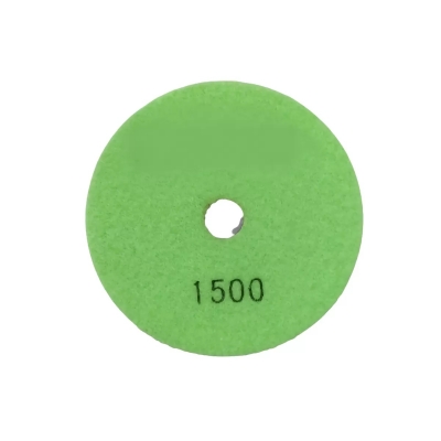 Disco Resinoide 100Mm - Juego X 3 Un De G.1500 - P/ Pulido Seco Y Hum.