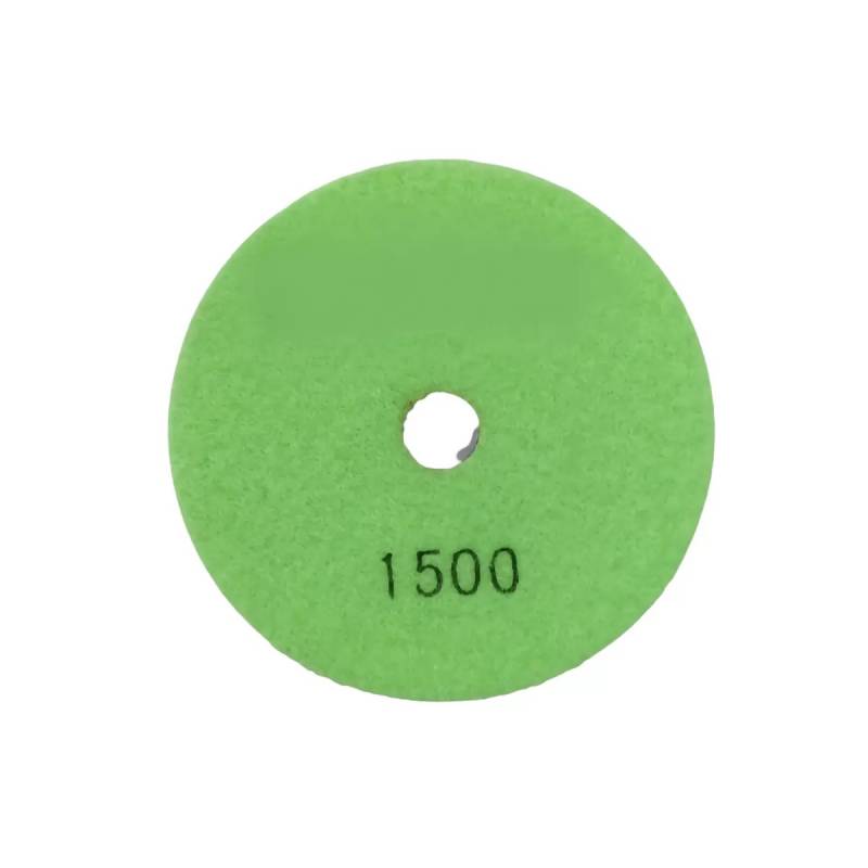 Disco Resinoide 100Mm - Juego X 3 Un De G.1500 - P/ Pulido Seco Y Hum.