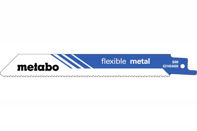 Hojas P/Sierra Sable Metabo - 150 X 1Mm Flexible - Metal (6314540)