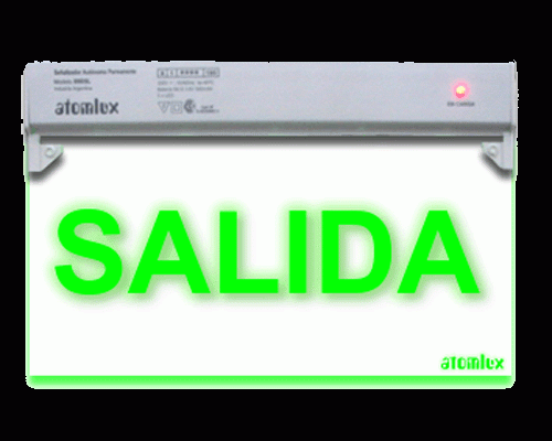 Señalizacion Led Salida  6Hs. Mod.9905 L