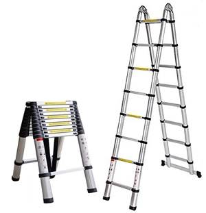 Escalera Telescopica Aluminio 2 Hoj. Extensible Facsa 3,80 Mts 12Esc.