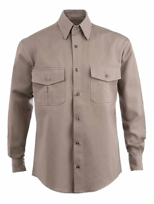 Camisa De Trabajo Beige