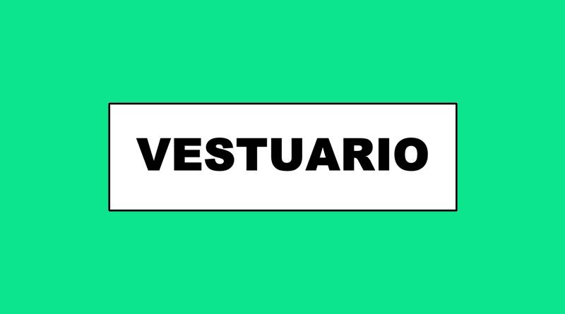 Cartel 84 140 X 410 Vestuario