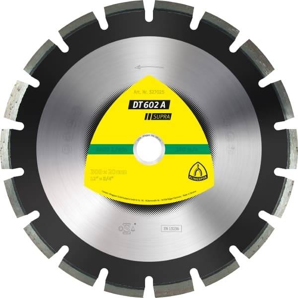 Disco De Corte Klingspor 14 - Diam. Seg. Øint. 25,4Mm P/ Concreto Dt602A Supra Cd.:325092