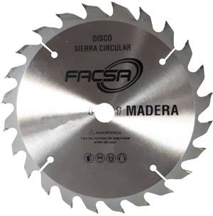 Disco Sierra Circular P/Madera Facsa 9 1/4 40 Dientes Mad-Fdi235B