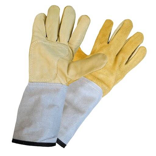 Guante Combinado Vaqueta / Descarne P/L V904