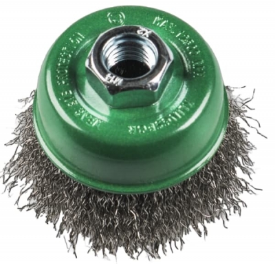 Cepillo Copa Rizado 65 Mm Klingsport Rosca M14 P/Inox. Bt600W Cd.:358377