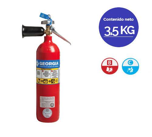 Matafuego C/Iram (3.5 Kg) A. Carbonico