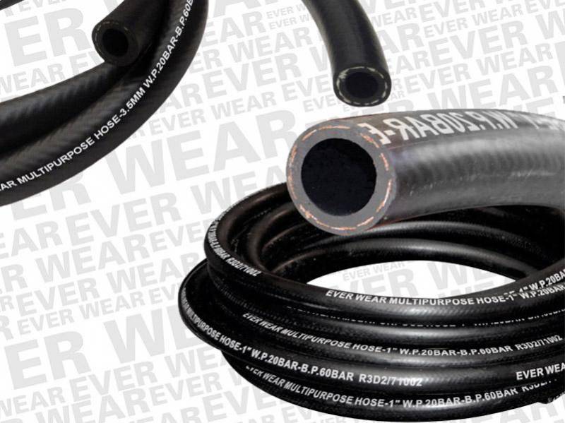 Manguera Multip. Negra 20 Bar/300 Lbs C/Tela 1/2 X Mts N0210013 Ever Wear