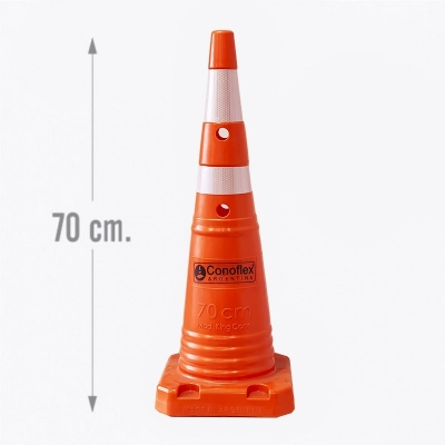 Cono 70 Cm Pvc C/Ref Mod 1570Lsf/2R King Cone