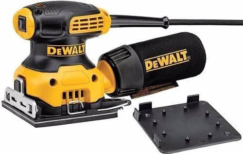 Lijadora Orbital Dewalt Dwe-6411 - Palma 1/4H 230W - C/ Bolsa Rec.