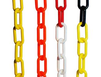 Cadena Plastica Negro/Amarillo X Mt Cr105-Ayn